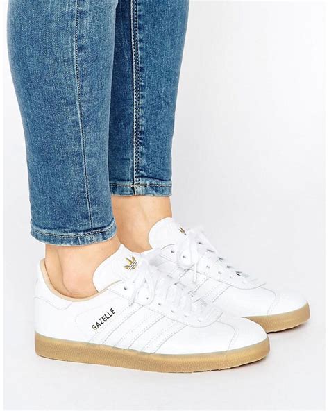 Adidas originals gazelle white